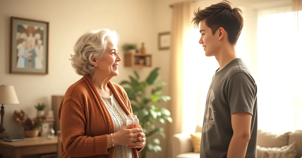 Effects of divorce on teenage sons